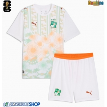 Maglie da calcio Costa d'Avorio Seconda Maglia Bambino Mondiali 2026  Manica Corta + Pantaloni corti)